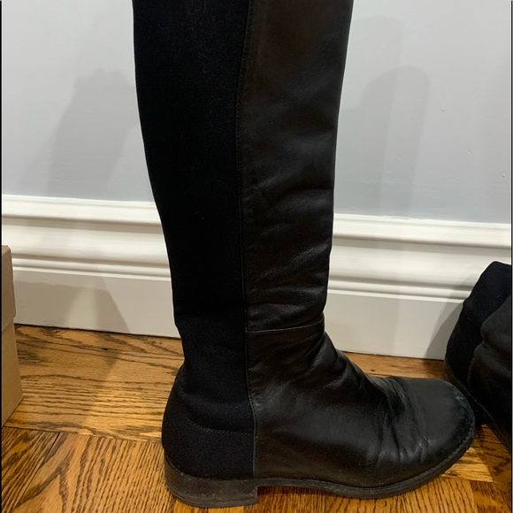 Stuart Weitzman Leather Boots - Picture 4 of 7